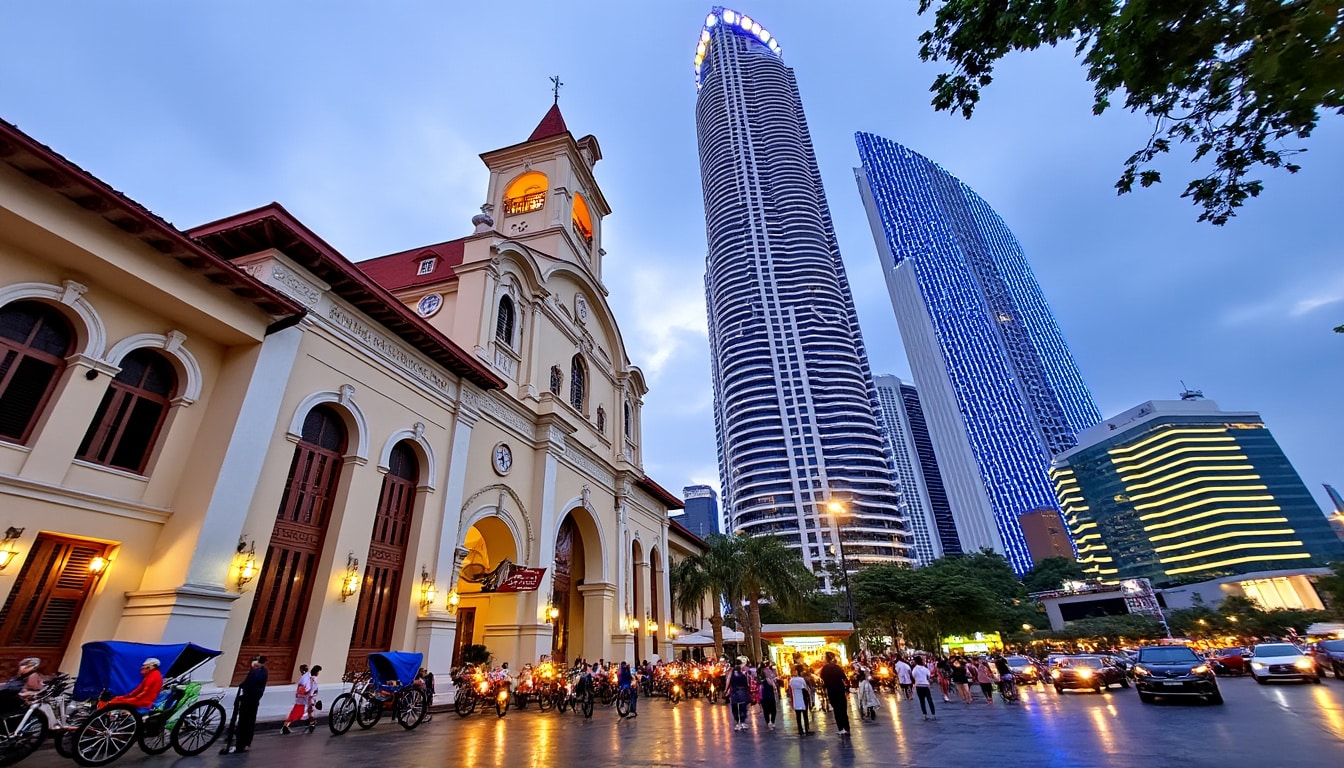 explore the unique architecture and urban features of johor bahru, where modern designs blend seamlessly with cultural heritage. discover the city’s vibrant skyline, historical landmarks, and innovative urban planning that shape its identity and charm.