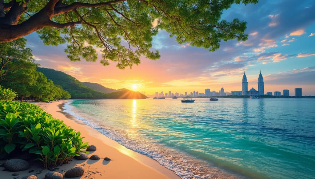explore the diverse geographical features of johor bahru, from its stunning coastlines and serene parks to its unique urban landscapes. discover how the city's topography shapes its culture and environment.