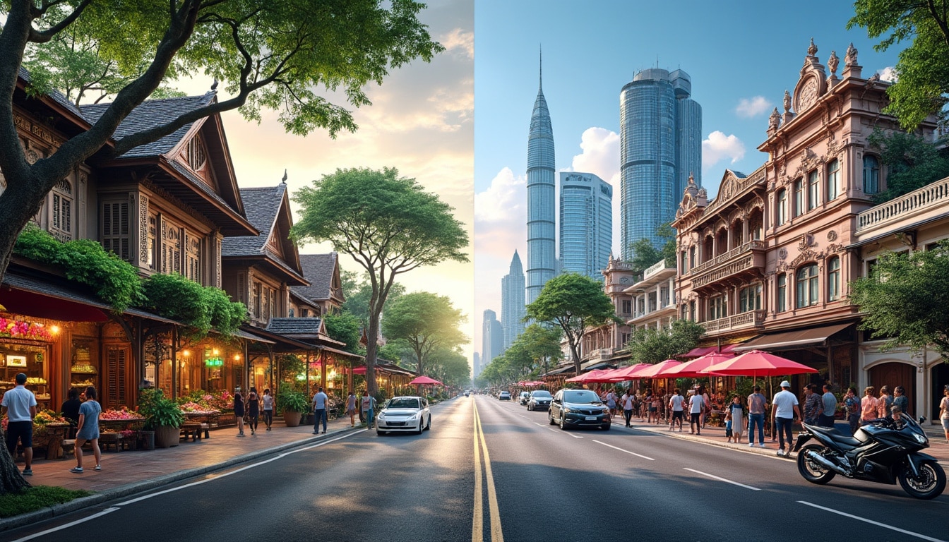 explore the fascinating history of johor bahru, a vibrant city in malaysia, known for its rich cultural heritage, historical landmarks, and its evolution from a small fishing village to a bustling urban center.