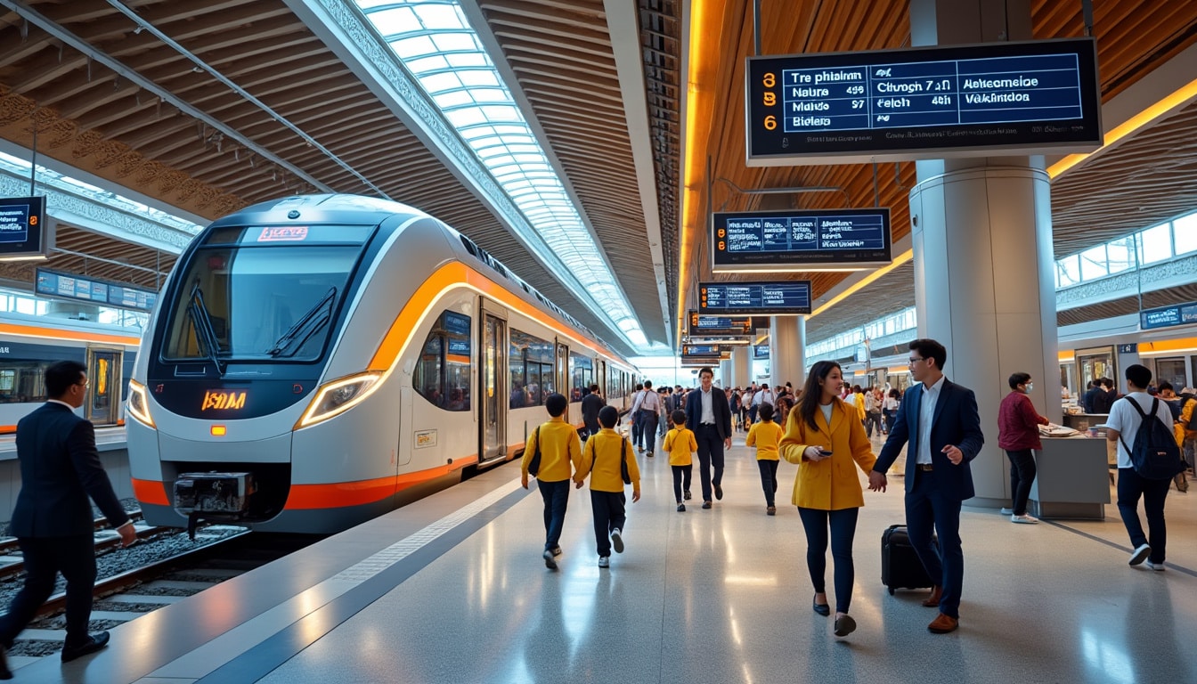 discover the charm of train travel in johor bahru, exploring its vibrant stations and scenic routes. from convenient transportation options to cultural experiences, journey through this dynamic malaysian city by train.