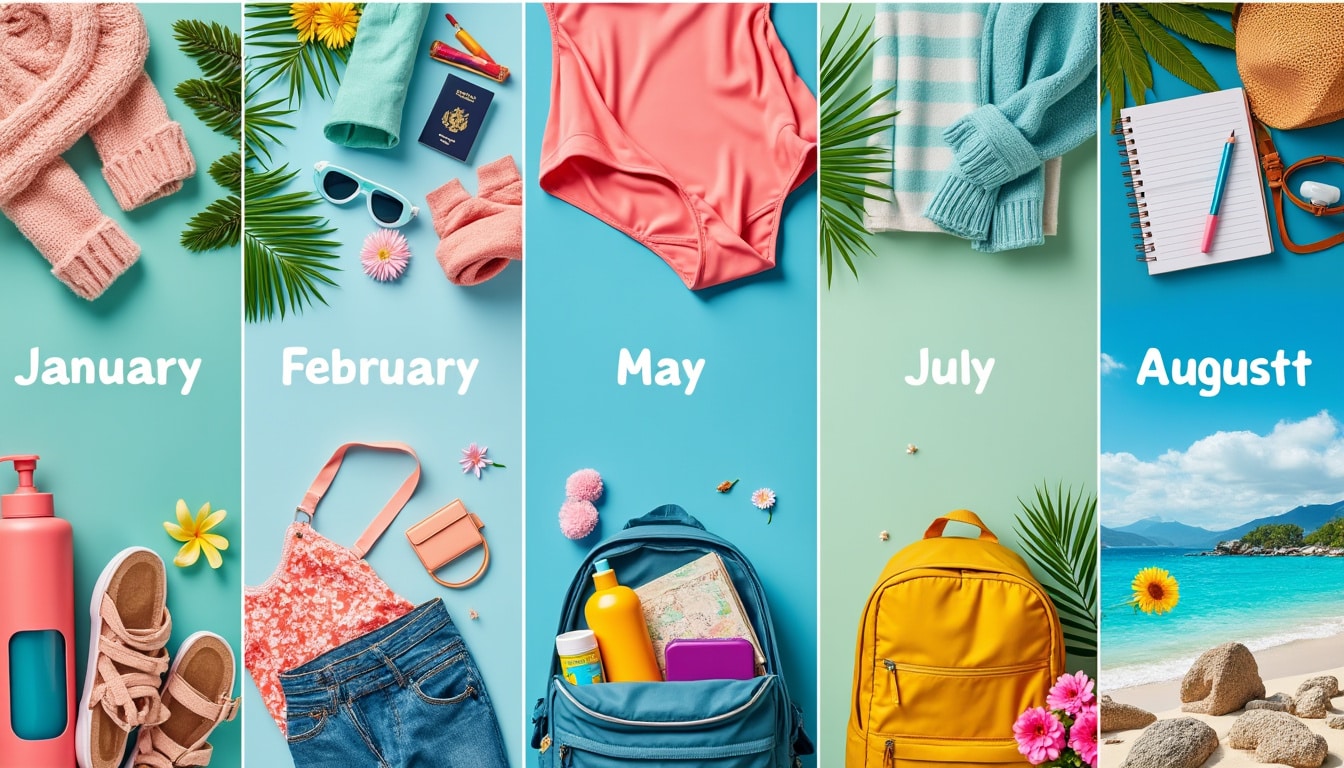 discover the essential items you need to pack for your trip to johor bahru, month by month. from clothing to travel gear, ensure you're prepared for the distinct weather and activities throughout the year.